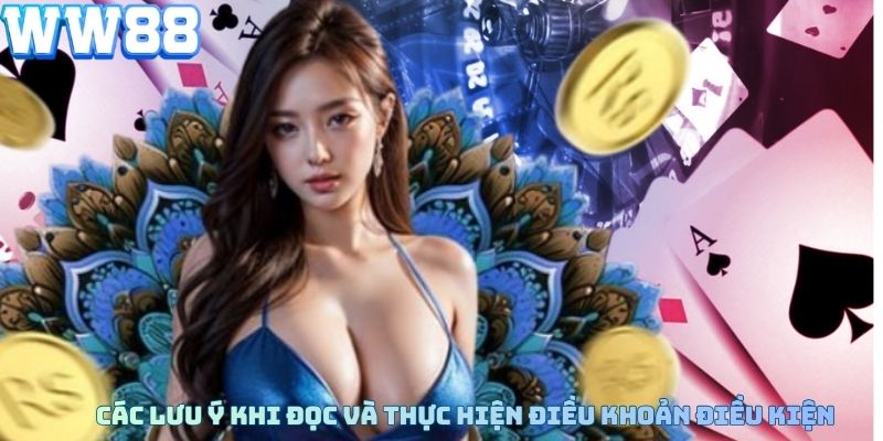 Các lưu ý khi đọc và thực hiện điều khoản điều kiện của WW88